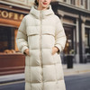 「高货kbnq」全新升级【铂金会员735/天猫999/差价264】(63322)洛诗琳新款加厚中长款羽绒服2025冬季过膝连帽保暖外套 商品缩略图1