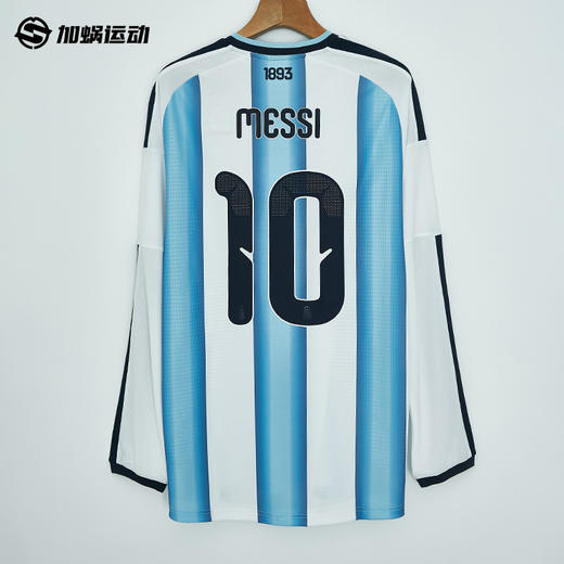 SFS阿迪达斯2026世界杯阿根廷主场长袖球员版球衣足球服男 KA8068 商品图1