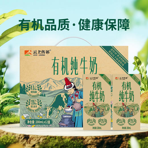 前进4.0蛋白质有机纯牛奶 商品图4