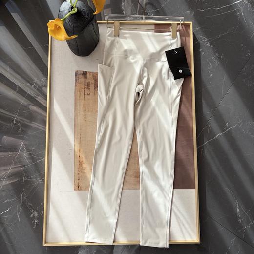 鸟家纯色高腰瑜伽运动裤 女款（蕾姐灰色S 米白色M参考） 商品图10