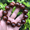 【青山特惠】2.0*12颗海南黄花梨紫油梨老料文玩手串h106 商品缩略图0