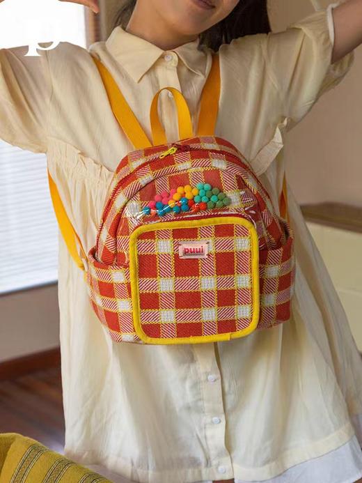 4楼Eubelle欧蓓 【白鹿同款】puui原创生活清新ins风学生双肩包出游零食包 活动价：269元 商品图1