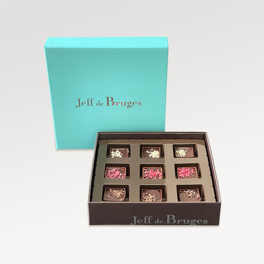 法国 Jeff de Bruges法式混合夹心巧克力礼盒9颗装*2盒 商品图2