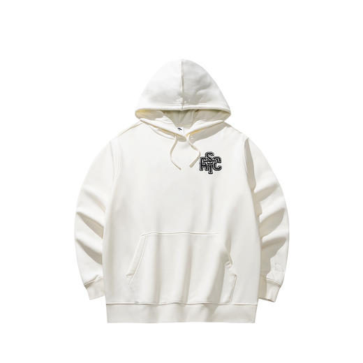 安踏加绒卫衣男冬季新款美式复古宽松加厚长袖运动上衣152548706N 商品图1