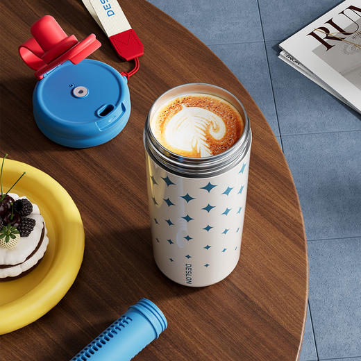 🔥火爆了【德世朗DCGB-550辰光双饮随行杯】💥杯子颜值太高了🧀送朋友当礼物很不错🎁同品质都要三位数❗️相信没有女生可以拒绝🐈好看高品质人手一个🩵 商品图2