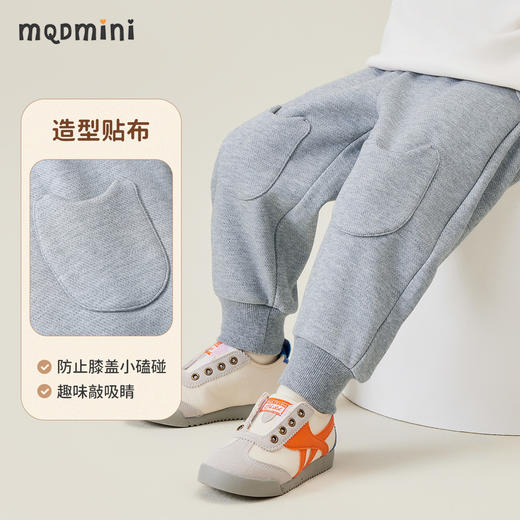 【清仓捡漏】【加绒】【90-140】【MQDmini】男女童加绒保暖卫裤 商品图2