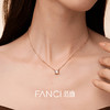 Fanci范琦【甜心巧克力系列】小方巧项链简约925银锁骨链送女友生日礼物 商品缩略图4