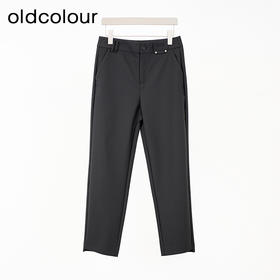 oldcolour欧珂春季商场同款高腰直筒休闲长裤女Q140705A1