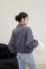 LNNNS 灰色率性立领短款夹克外套 20797 商品缩略图5