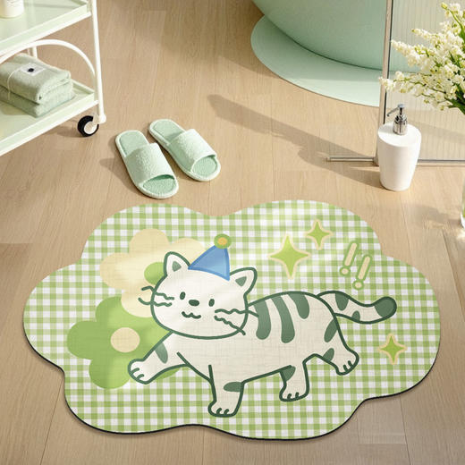 【大江】浴室科技垫  瞬吸防滑 全新黑科技 吸水防滑不发霉   脚感如云 一冲即净    商品图5