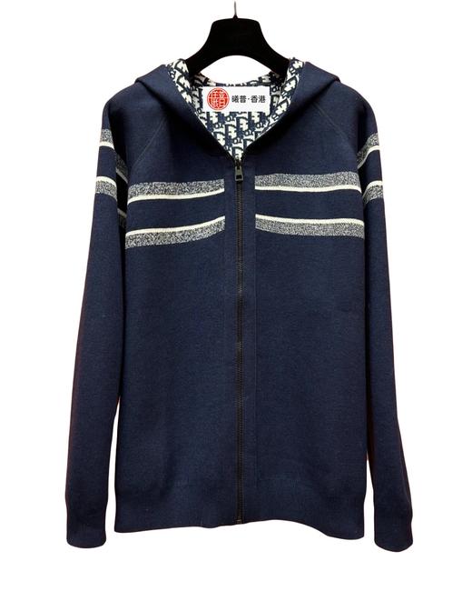 中性款双面穿提花毛衣外套la010 商品图0