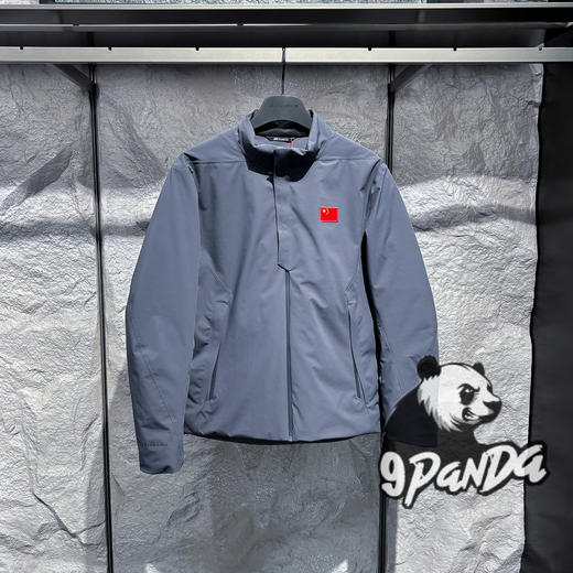 安踏冠军2025冬装新款男士立领羽绒服加厚保暖商务外套152540621 商品图0