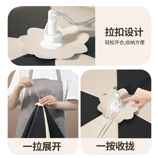 保温菜罩家用饭菜桌罩神器新款加厚冬季可折叠防蚊食物罩盖菜罩子 商品图3