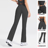 跃牌【颜值有理】系列 V腰瑜伽裤健身长裤高腰抽褶提臀运动训练跑步瑜伽喇叭裤YK1221 商品缩略图2