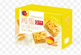 盐百0庶糖鸡蛋沙琪玛850g