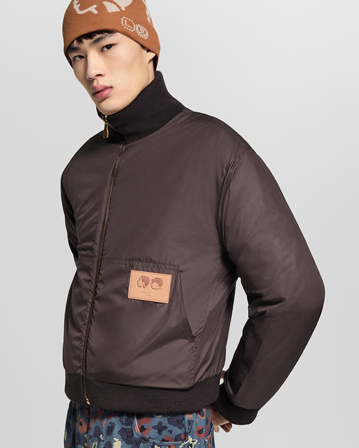 现货 THS-限时 驴家 情侣款 秋冬氛围感彩色3D抓绒花卉图案双面保暖夹克 QF089 商品图6