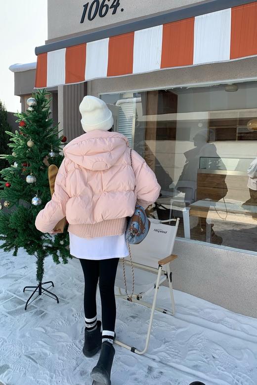 Stay2Weeks 时尚个性厚实保暖连帽羽绒服 21099 商品图2