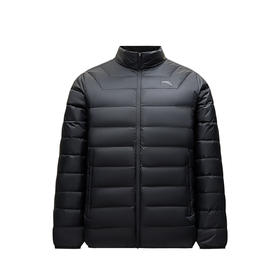 安踏轻薄排骨羽绒服男装冬季新款立领鸭绒保暖棉服外套152547916