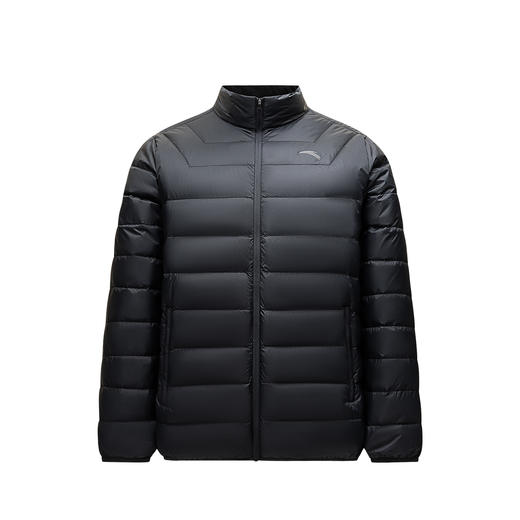 安踏轻薄排骨羽绒服男装冬季新款立领鸭绒保暖棉服外套152547916 商品图0
