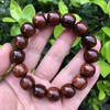 【青山特惠】特价13*14mm海南黄花梨紫油梨老料文玩手串h104 商品缩略图0