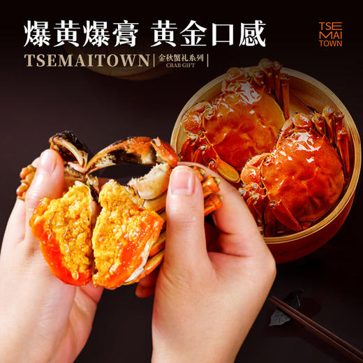 【顺丰/京东冷链】蟹满堂高端湖蟹 高端湖蟹 现货非提货卡 阳澄湖镇原产地直发 送品蟹辅料包（紫苏、红枣姜茶、蟹醋、吃蟹工具） -BXMT 商品图0