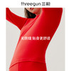 Threegun三枪 【舒肤棉】吉庆款大红圆领女士保暖内衣套装-24188D021 商品缩略图2
