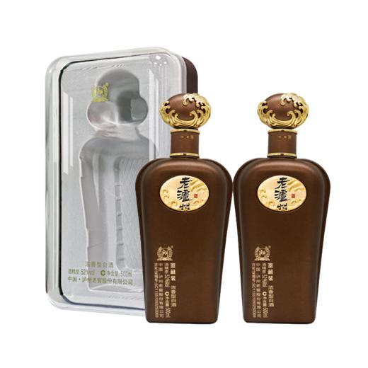 【酒厂直营】52度老泸州鉴藏装酒500ml*2 泸州老窖官方旗舰店 商品图0