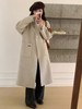   【轻奢双面尼】2522（100%澳洲超细羊毛）韩系牛角扣高级感双面尼羊毛大衣-喜出 商品缩略图2