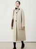 【轻奢双面尼】2529（100%羊毛）韩系赫本风斜扣双面尼大衣外套-喜出 商品缩略图3