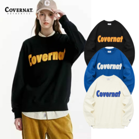 Covernat秋季新品无帽套头衫男女同款情侣款卫衣男CO2303CR06