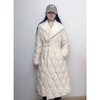 MENG Baby Cashmere【轻羽】90白鹅绒中长款时尚百搭羽绒服 商品缩略图1