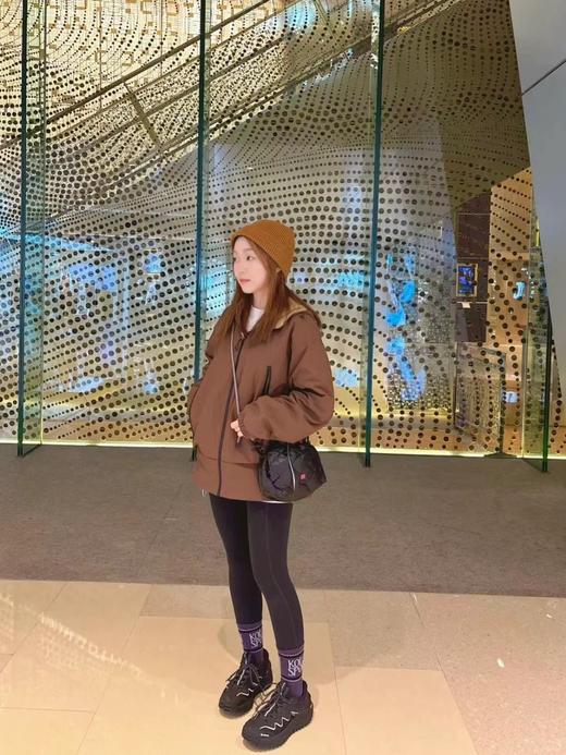 刘诗诗同款kolo*n CHILL-AMOUR FLEECE JACKET双面穿抓绒防风夹克 商品图11