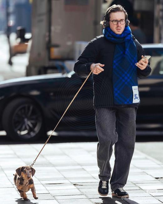 全智贤同款Burberr*羊毛格子围巾 商品图11