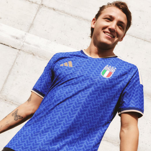 小李子ADIDAS阿迪达斯2026世界杯意大利主场球员版短袖球衣JL6934 商品图1