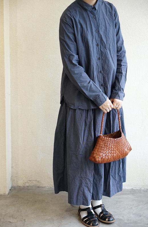 Bergfabel蓝格纹半裙 商品图6