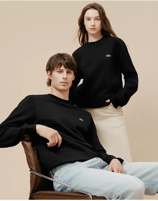 鱼 25秋季新款经典纯棉圆领卫衣 Z-15708 商品图5