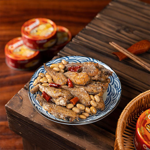 林家铺子 香辣/香酥黄花鱼罐头 商品图1