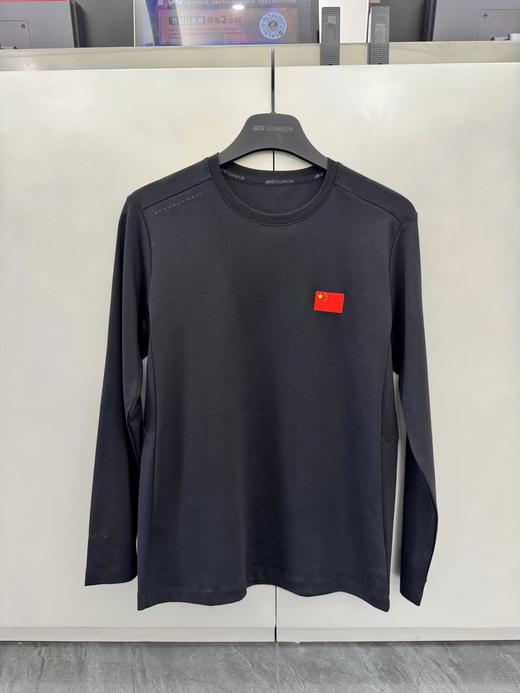 安踏冠军全天候系列秋季男款抗菌圆领长袖针织衫152540406 商品图0