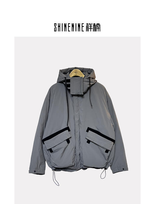 343574320个性连帽羽绒服 商品图0