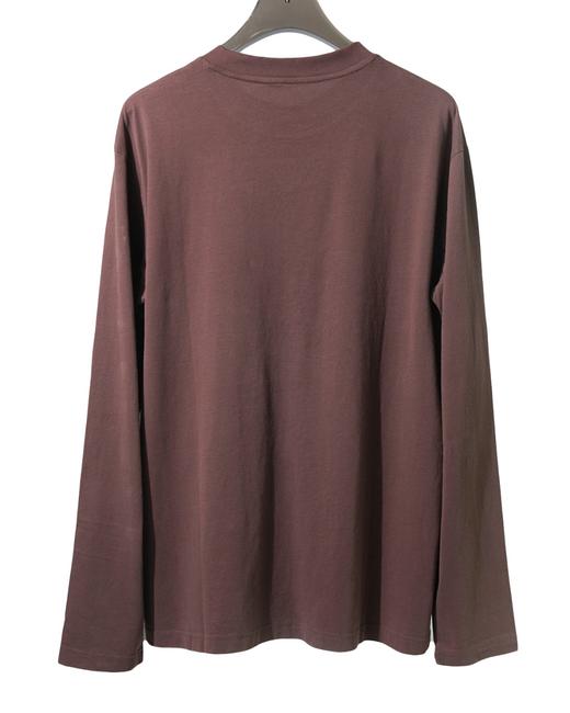 男款三角标水洗长袖T恤zo020 商品图1