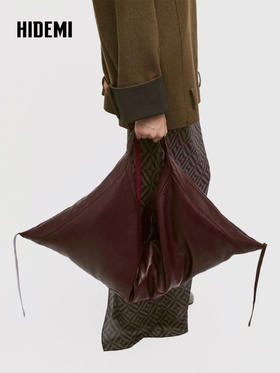 HIDEMI大秀款经典行囊系列限定多功能进口小羊皮手提包托特包