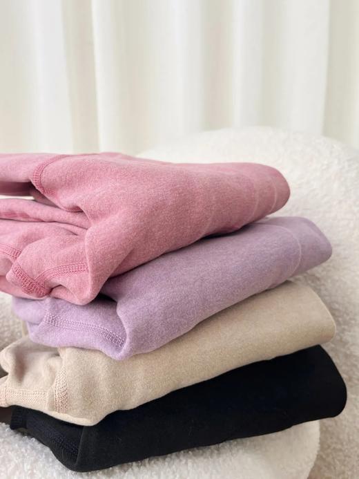 【双重磨毛 亲肤软糯 绵羊毛蚕丝贴片】加绒加厚无束缚保暖裤（男款W4038/女款W4039） 商品图6