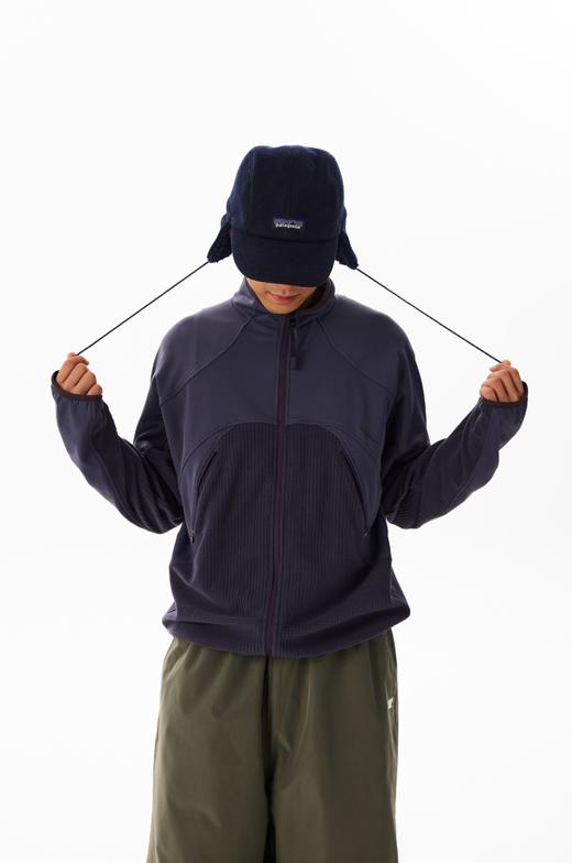 CryingCenter 立领拼接抓绒夹克宽松外套 男女款 哭喊中心 商品图5