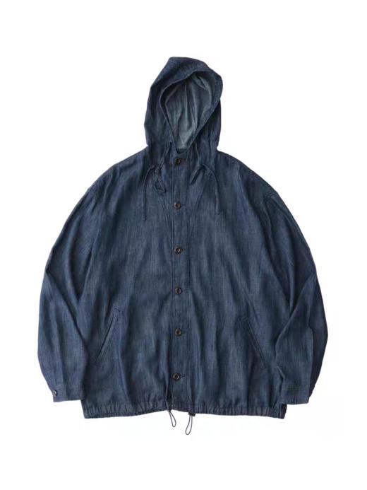 LIVINGTOWN/LT天丝棉麻牛仔衬衫外套 商品图3