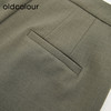 oldcolour欧珂商场同款时尚纯色宽松休闲长裤女Q130707A1 商品缩略图4
