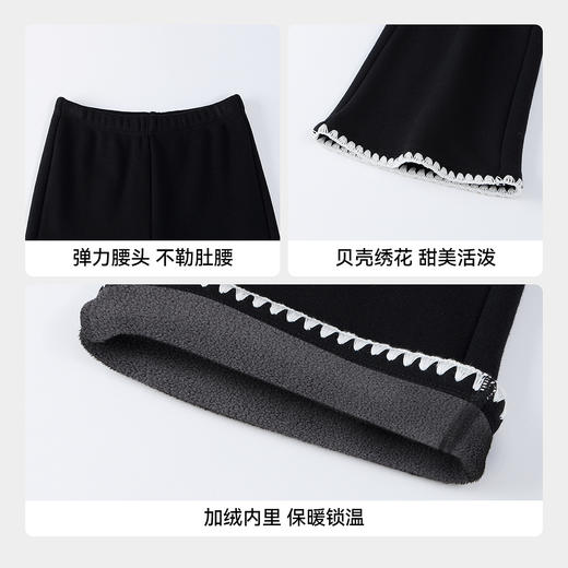 【实体店同款】女童全腰针织打底裤冬季新款安奈儿童装AG546065 商品图4