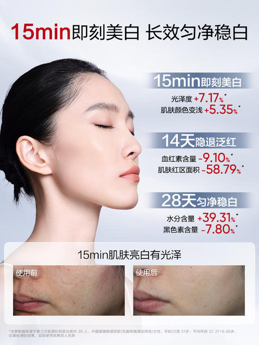 KANS 韩束美白抚纹精华面膜25ml×5/盒 商品图2