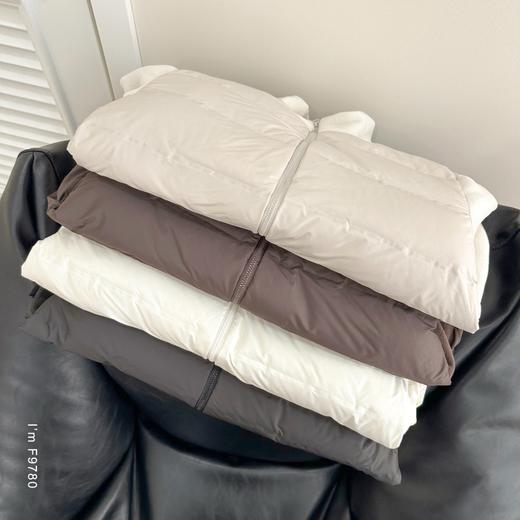 老米优品🎈3-5天《 新国标90白鸭绒 ☀ 摇粒绒拼接小轻绒保暖羽绒外套》柔暖亲肤，防风暖护，炒好穿搭的羽绒服~WT251110A 商品图6