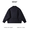 23886SDSA秋冬新款痞帅男装潮牌纯色肌理感设计拉链棒球领鹅绒服百搭 商品缩略图5