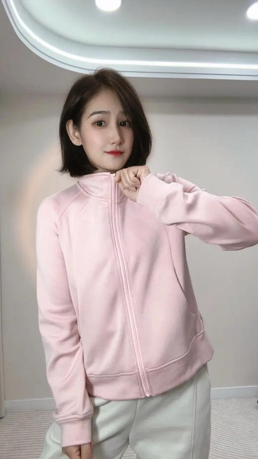 【超细腻柔软加绒】水淼2025冬新款显瘦立领针织开衫加绒款1867 商品图3